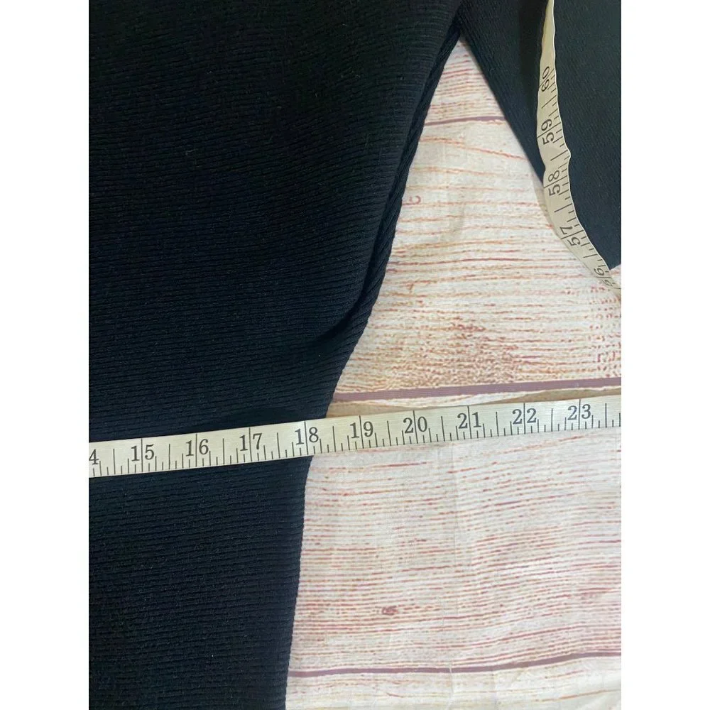 NWT Banana Republic Women's Long Sleeve Thick V Neck Dress - Medium - Picture 10 of 13